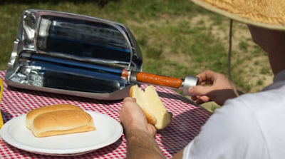 GoSun Solar Stove Serves Up Summer Hot Dogs